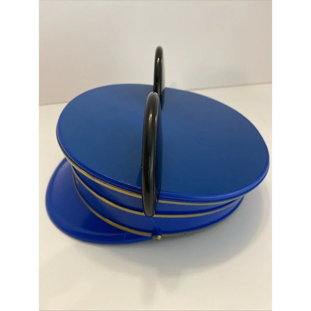 Mickey Mouse Ears Train CONDUCTOR‎ Hard Shell Hat Vintage RARE Costume Toy